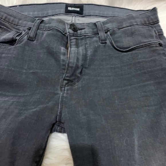 Hudson Gray Shine Midrise Skinny Jeans 28 - Picture 3 of 8